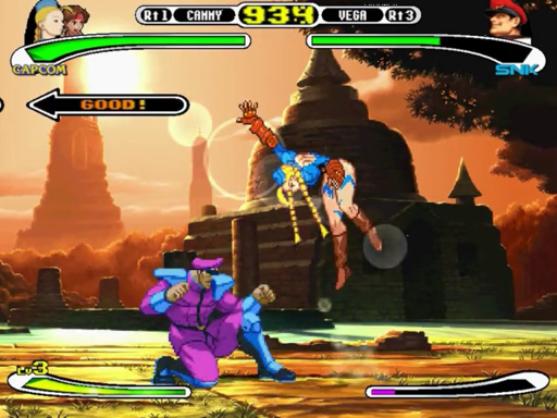 Capcom vs SNK: Millennium Fight 2000 Pro screenshot 3 for Sega Dreamcast